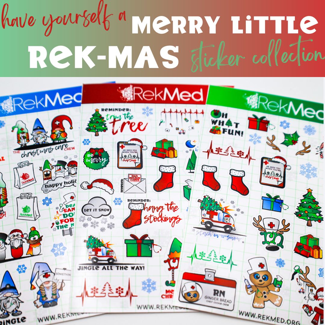 Merry Rek-Mas Sticker Collection