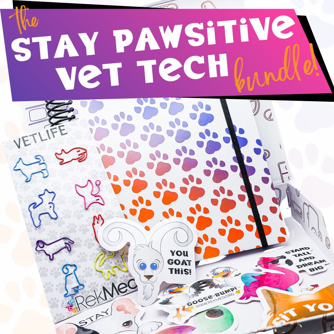 The Stay Pawsitive Vet Tech Bundle