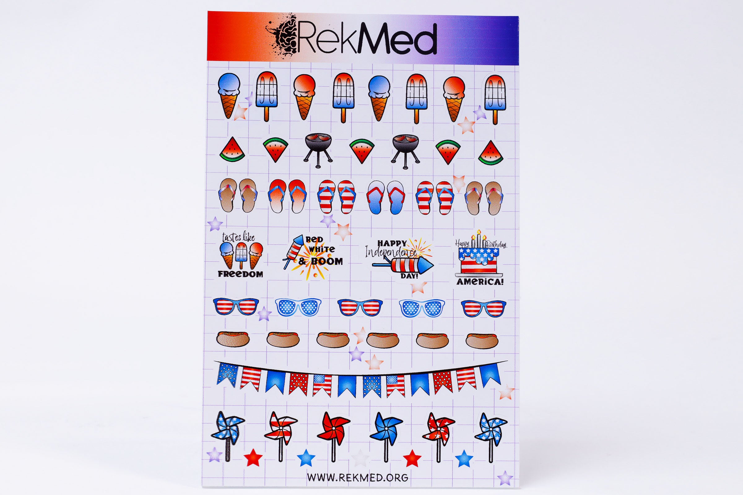 Fourth of July Sticker Sheet