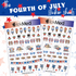 Fourth of July Sticker Sheet