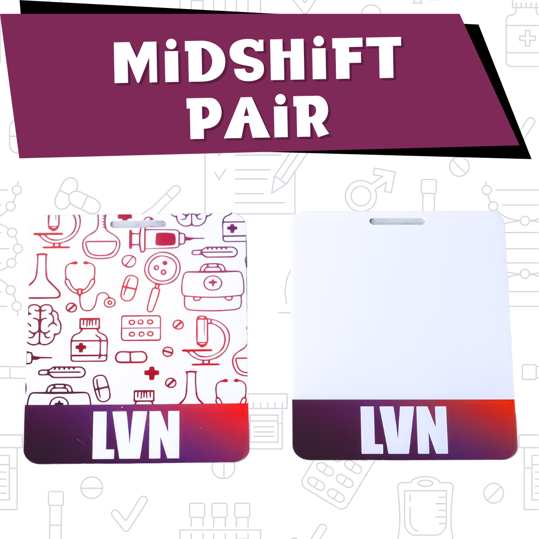 purple lvn badge