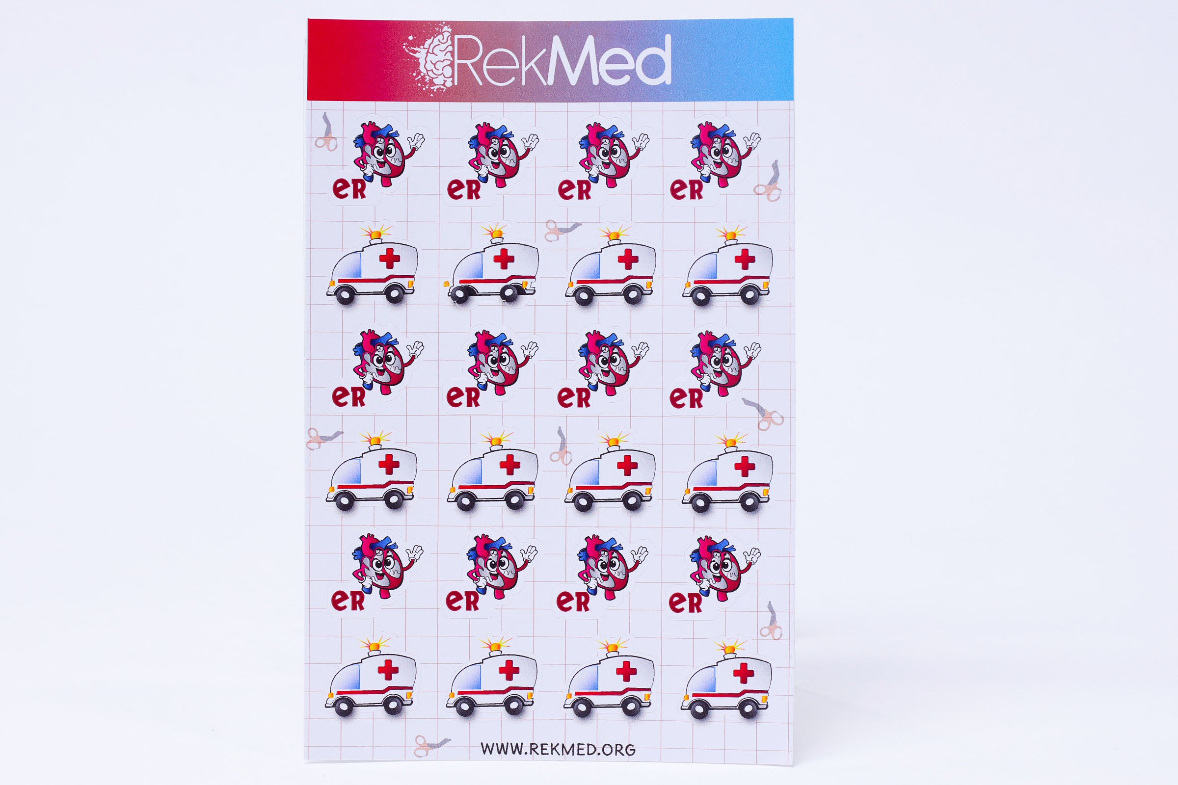 Emergency Room Sticker Sheet