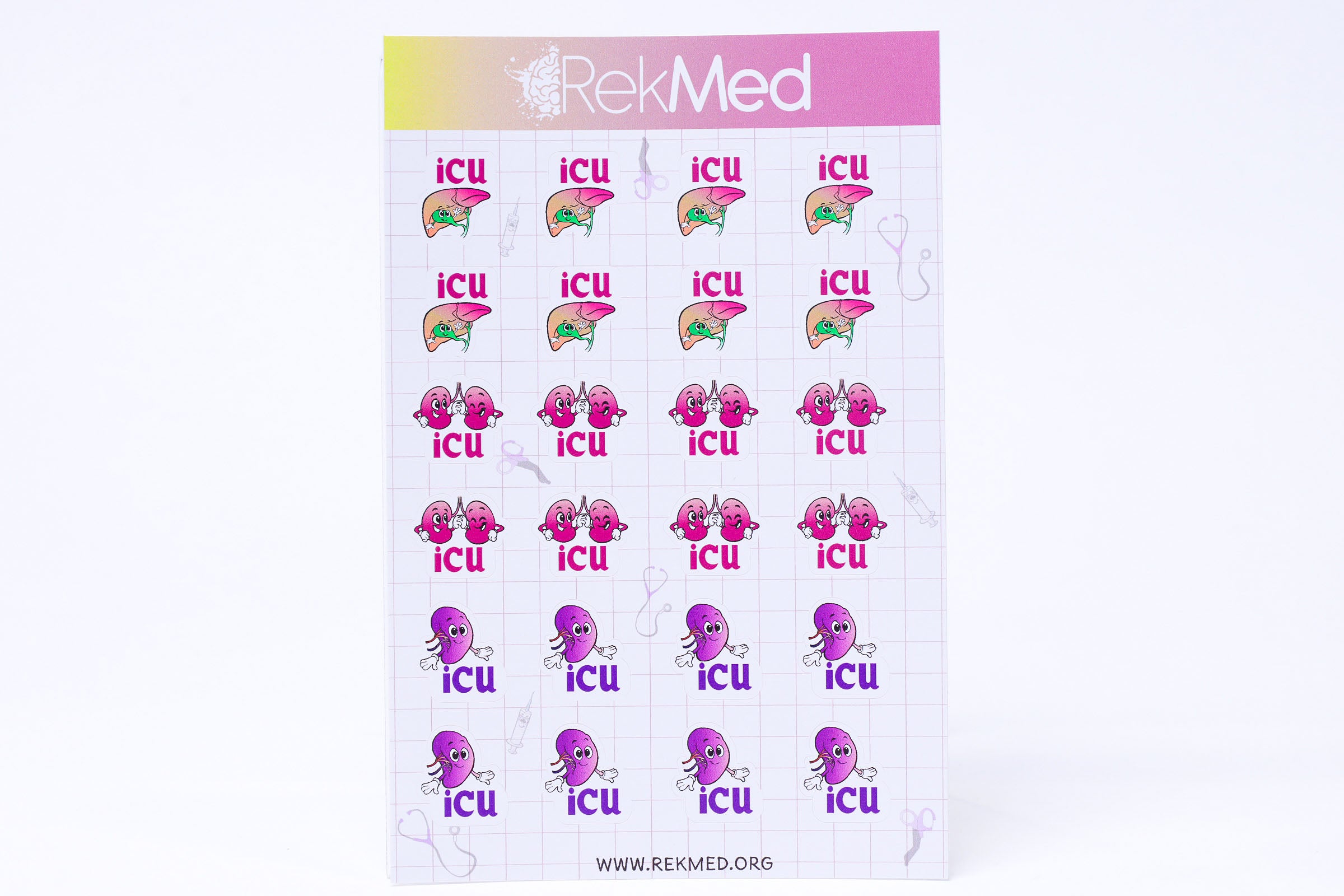 ICU Sticker Sheet