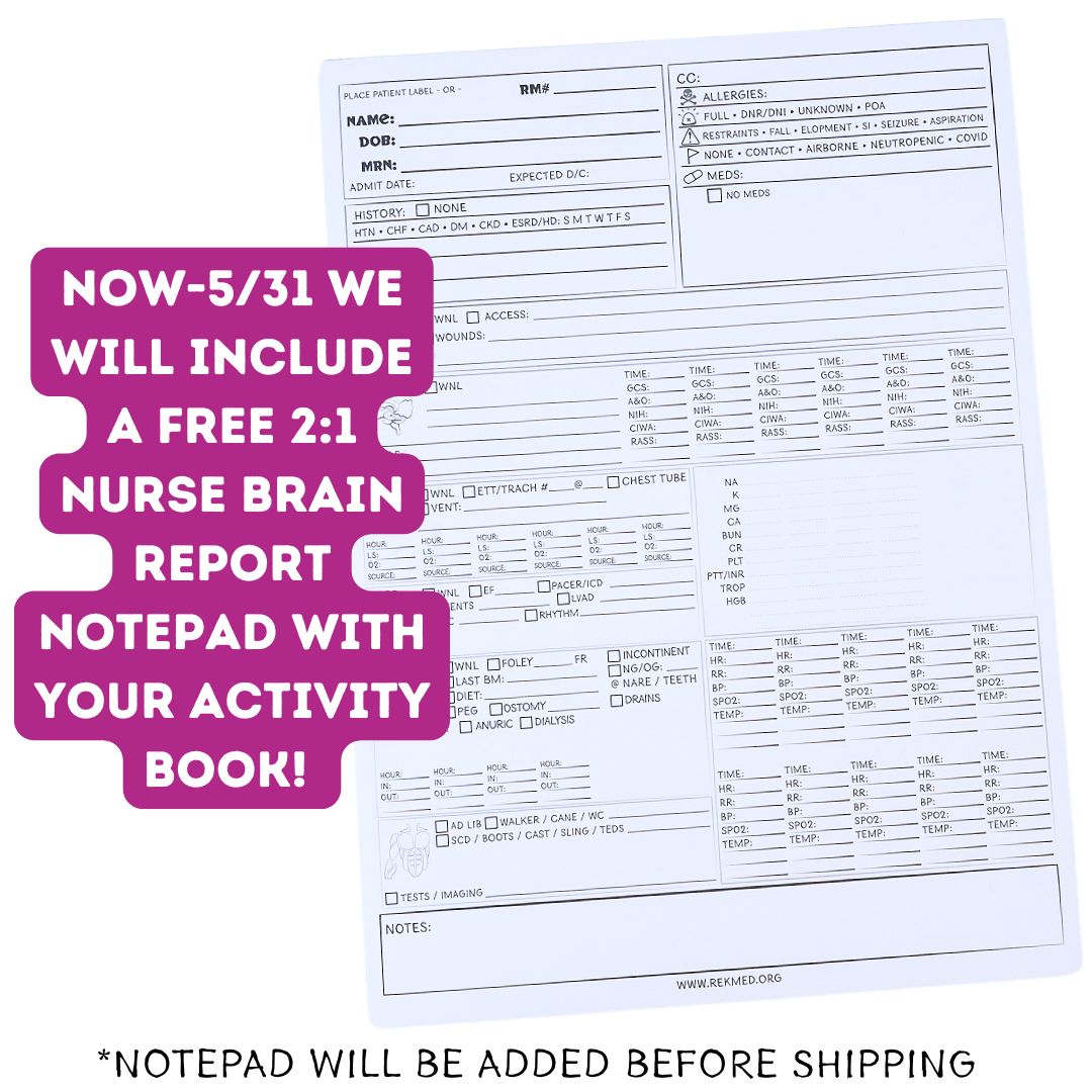The Nurse Workbook 2.0 Paperback + RekPlay