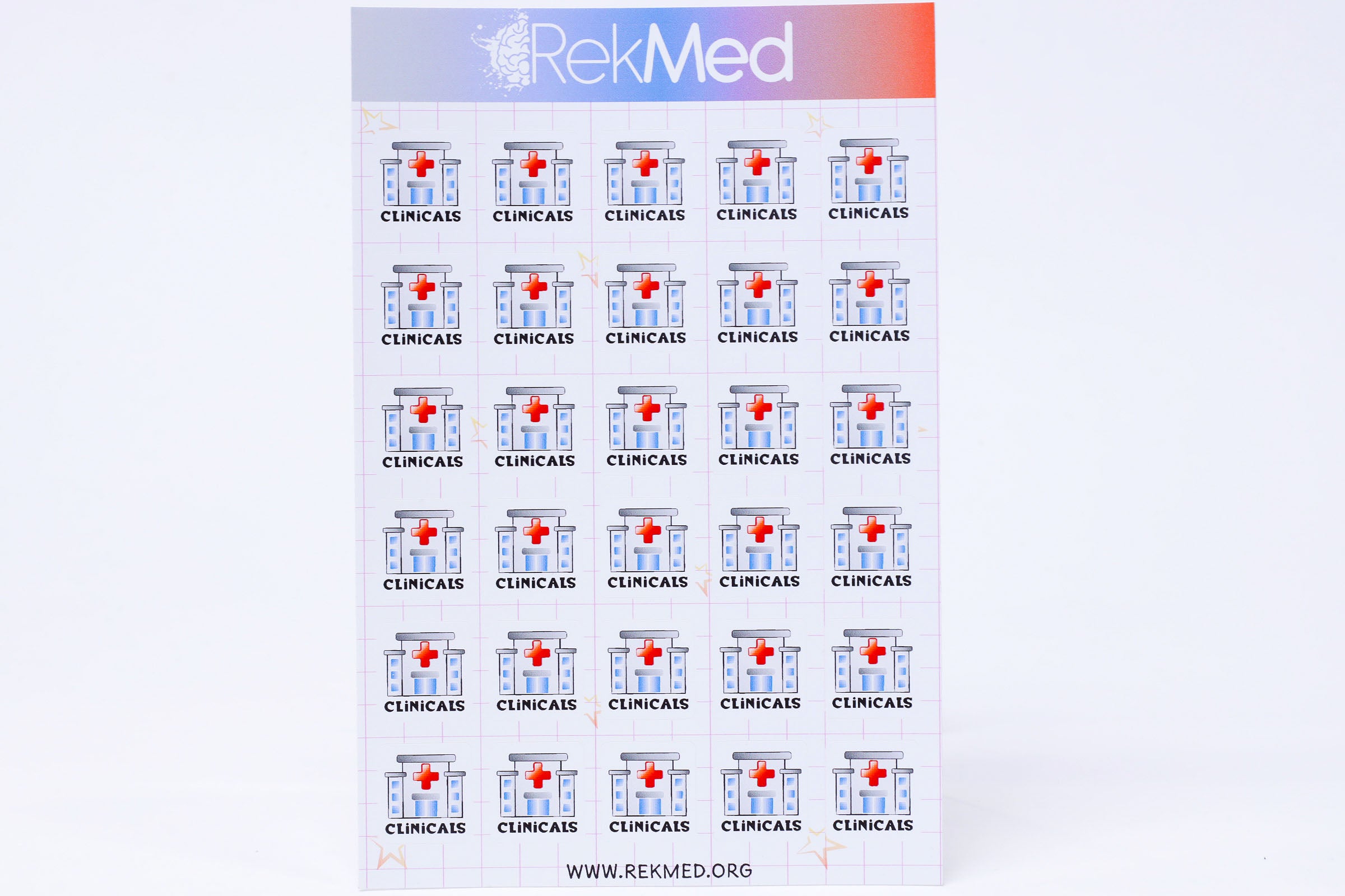 Clinical Sticker Sheet