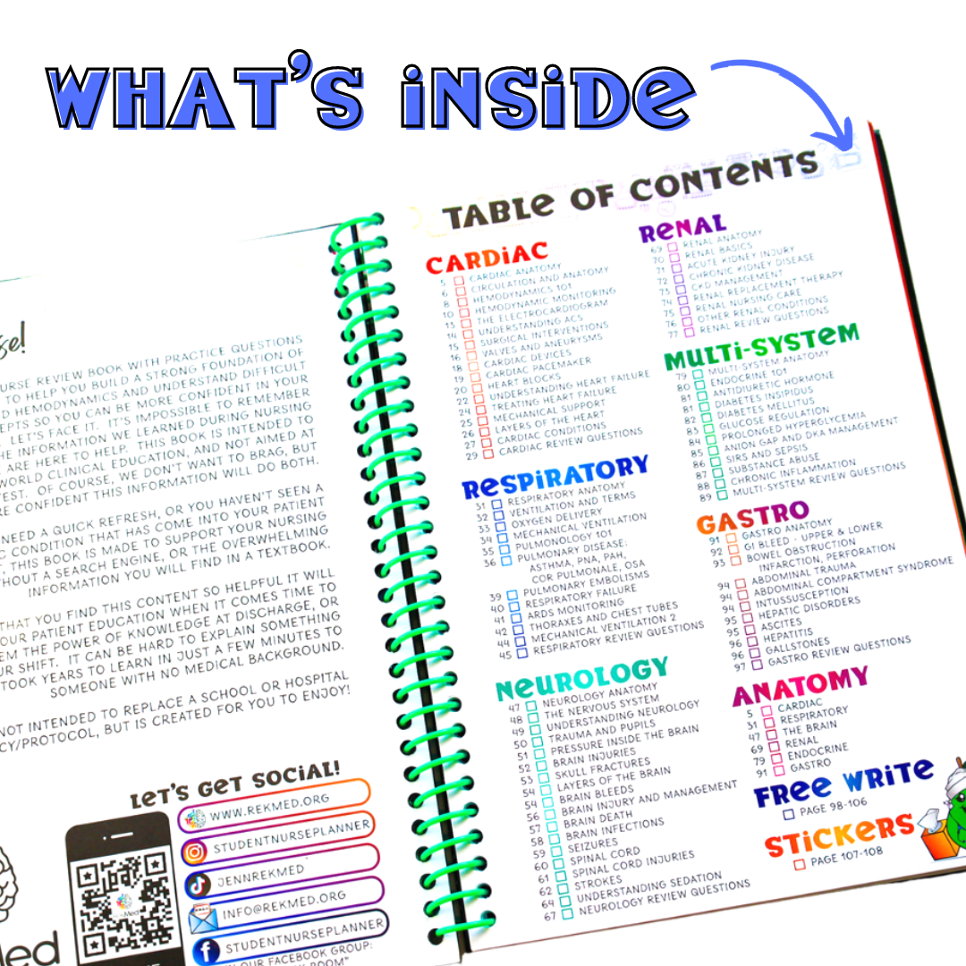 NEW: The Nurse Review Book with practice questions!
