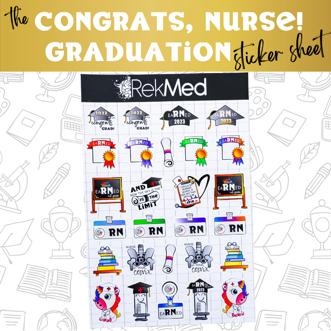 Graduation Sticker Sheet