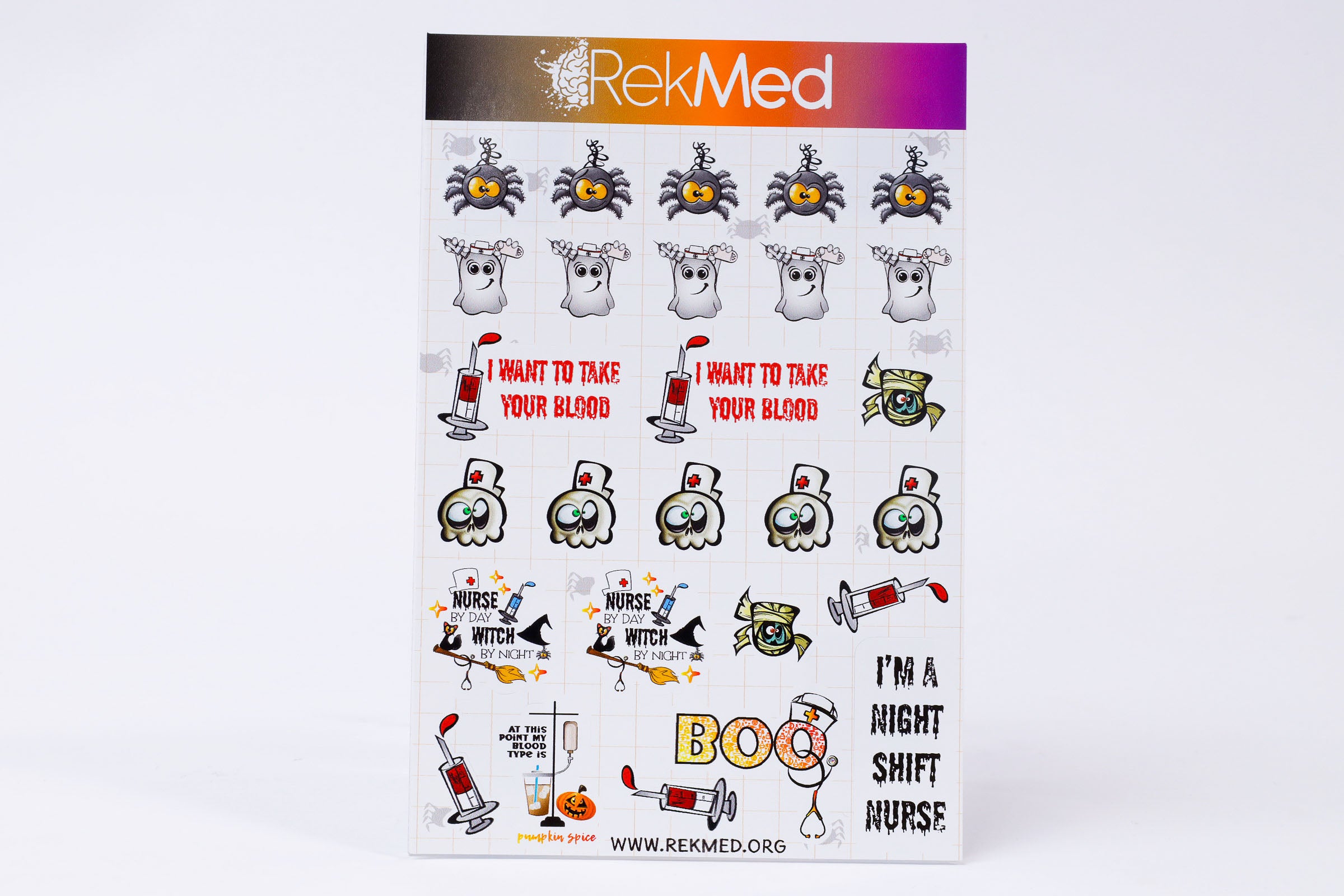 HALLOWEEN STICKER SHEET