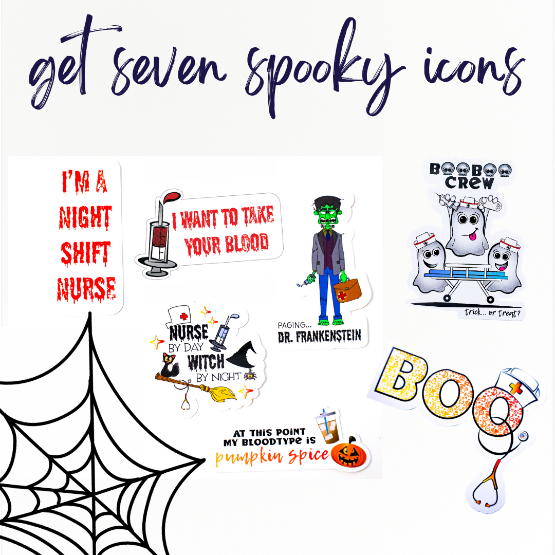It's Spooky Season Stickers!