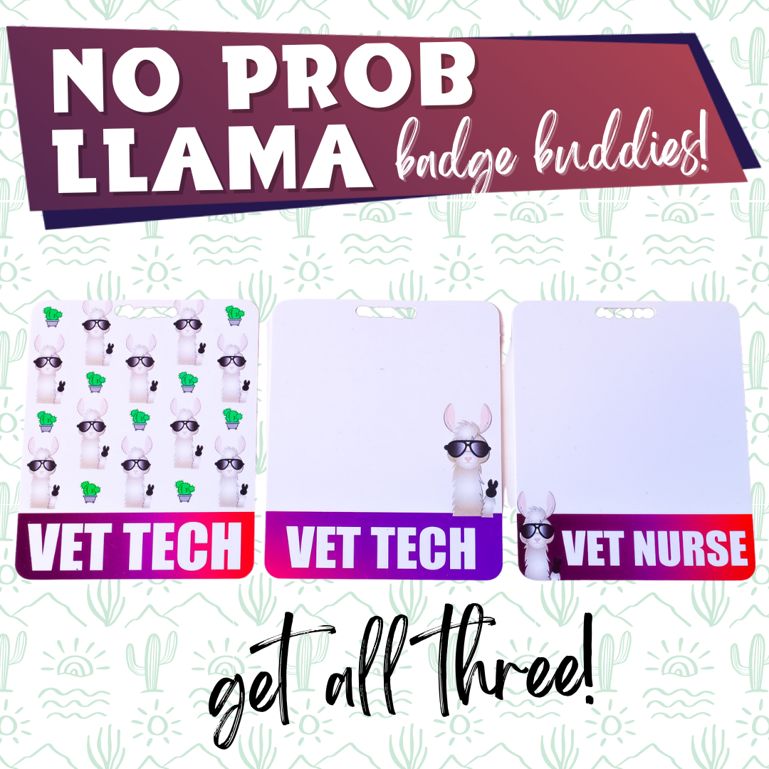 Vet Tech Badge Buddies