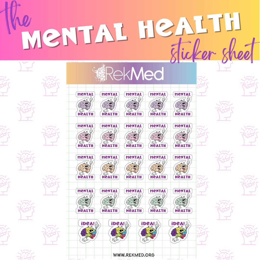 Mental Health Stickers