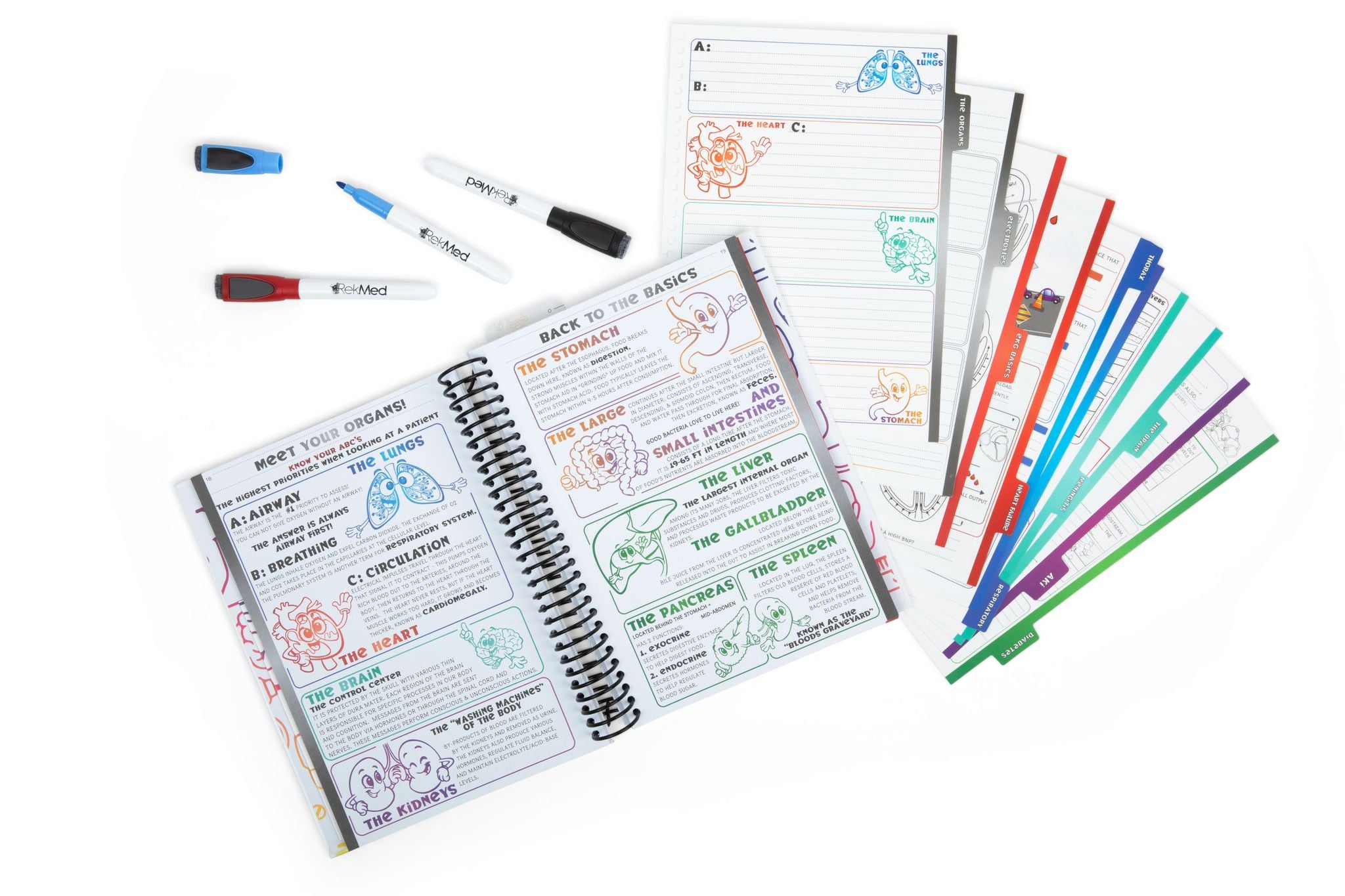 Student Review Book with Dry Erase Dividers + 'RekPlay Student'