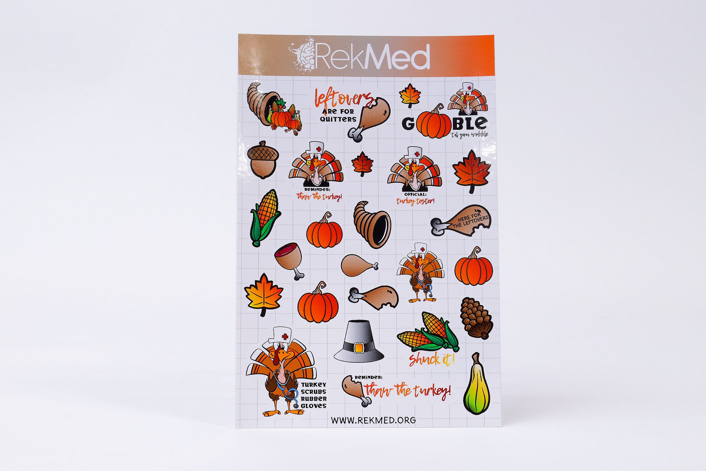 Turkey-Scrubs & Rubber Gloves Sticker Collection