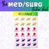 Med/Surg Sticker Sheet