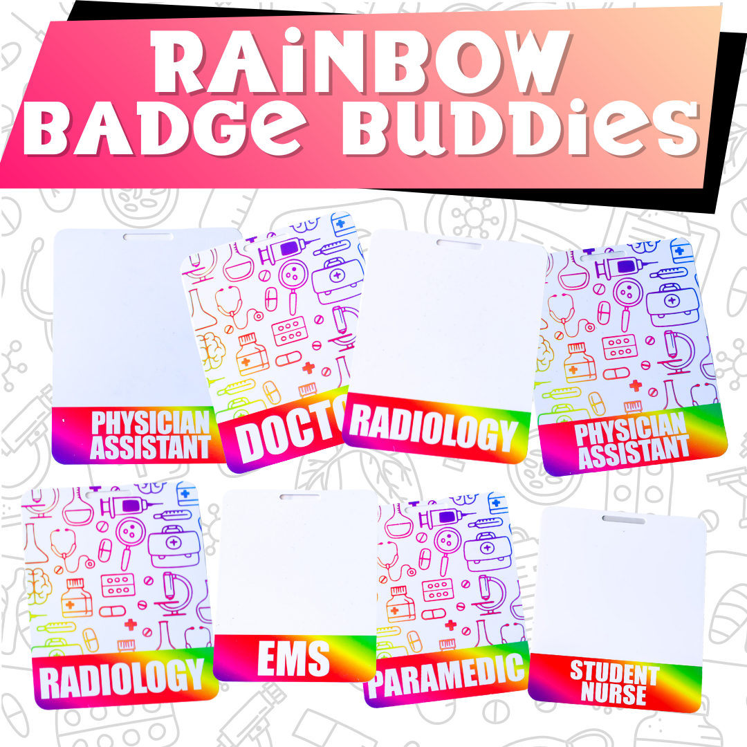 Rainbow Badge Buddies