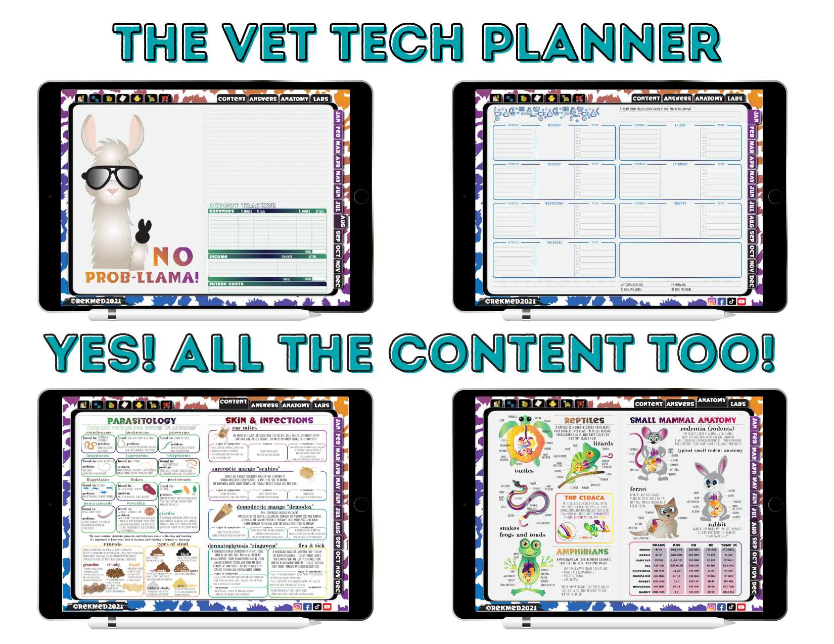 The VET TECH Digital Planner Download