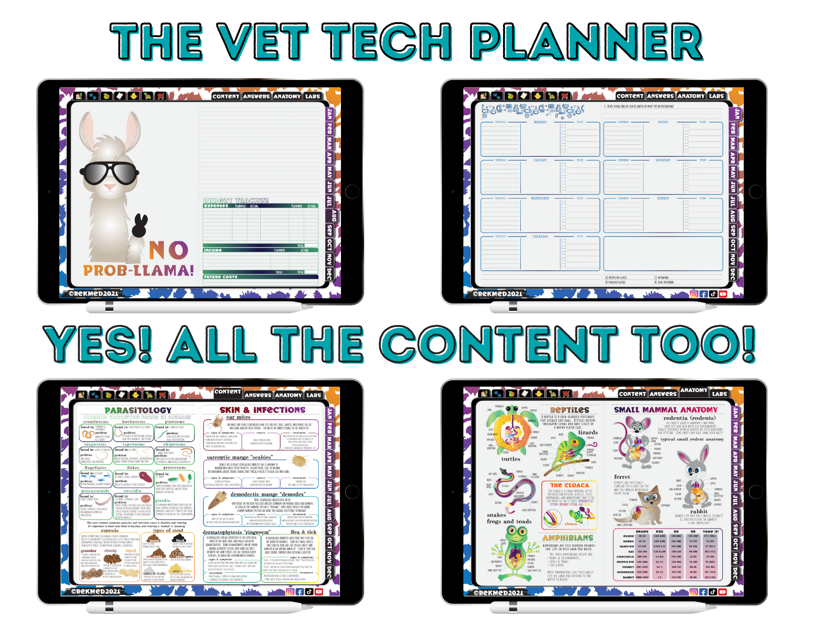 The VET TECH Digital Planner