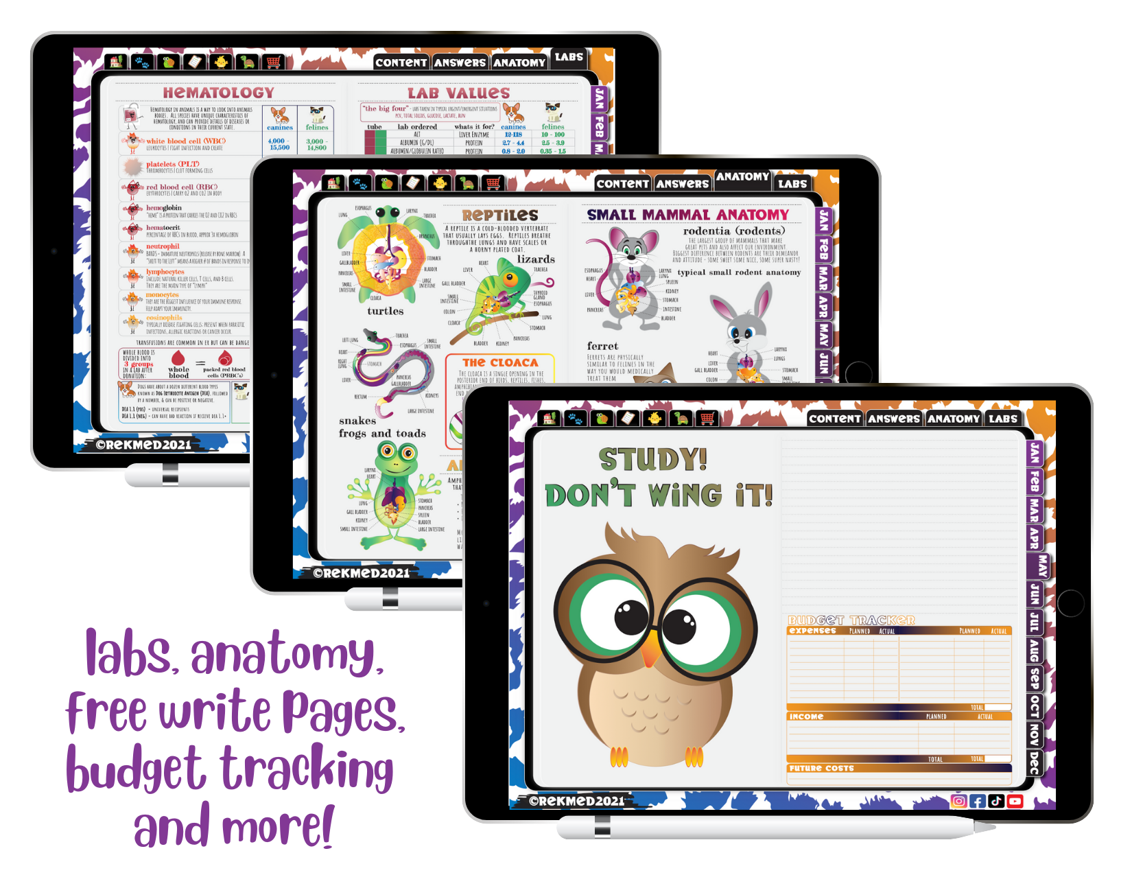 The VET TECH Digital Planner Download