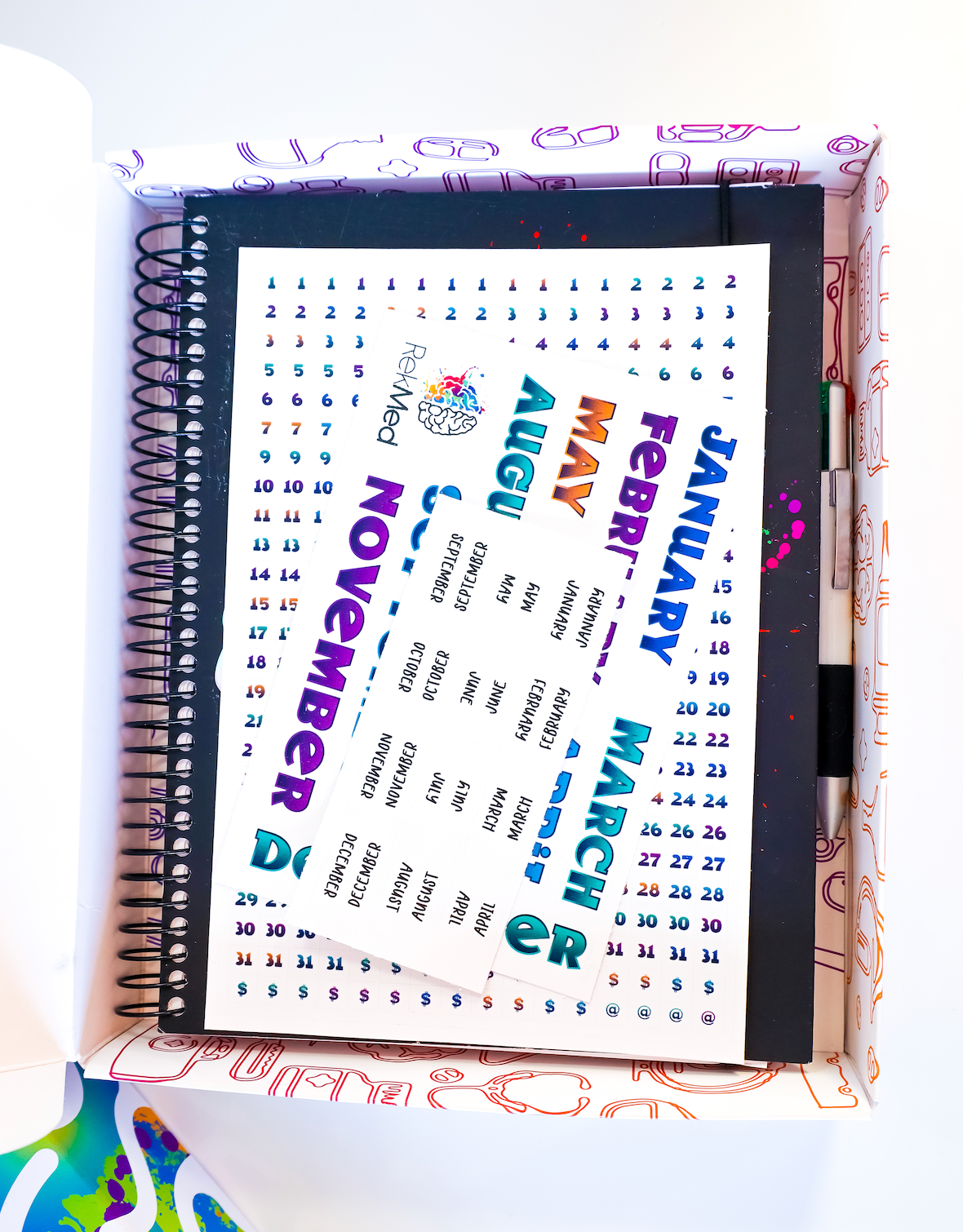 2 Sticker Sheets to Date your Undated Planner!