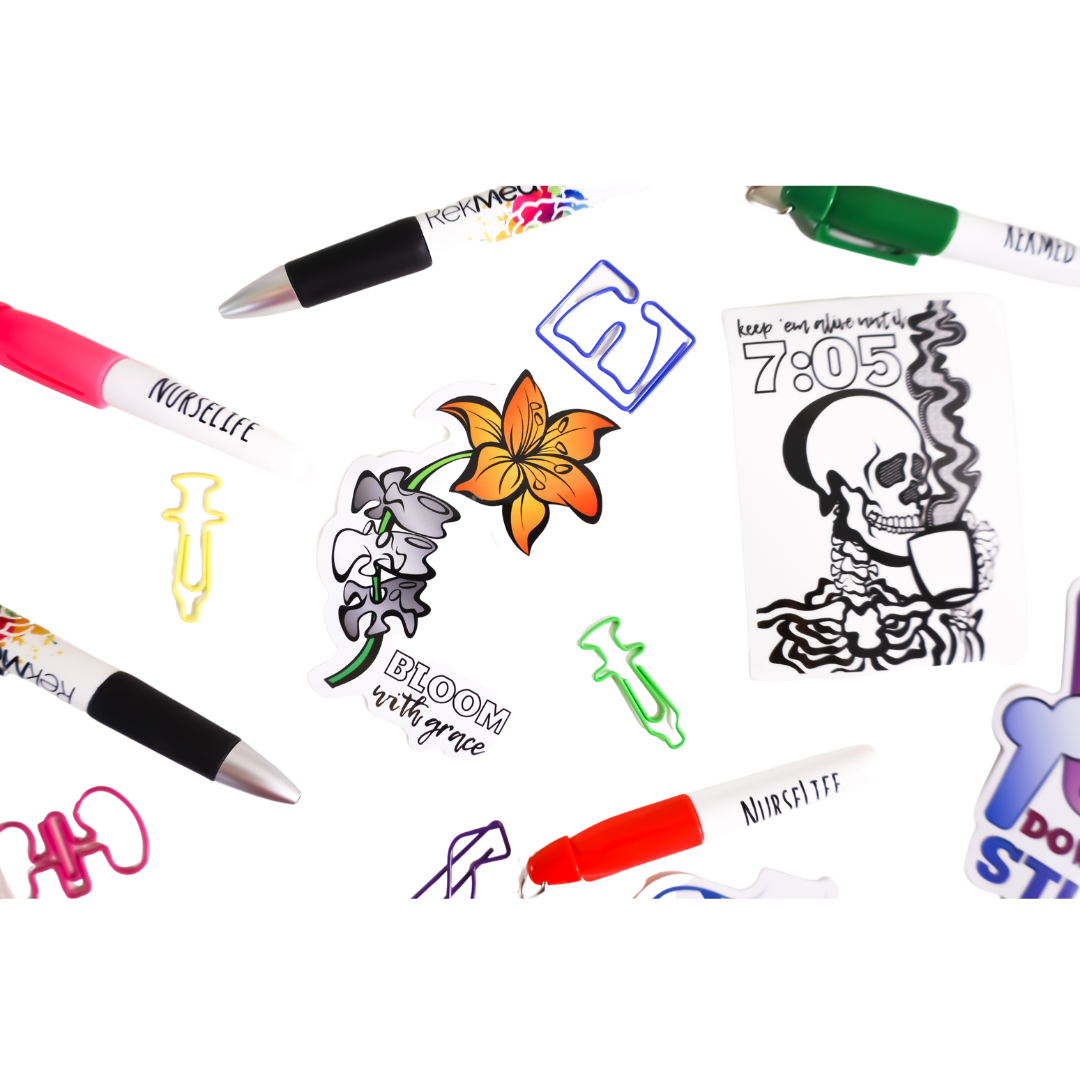 Scrub Life Sticker Pack