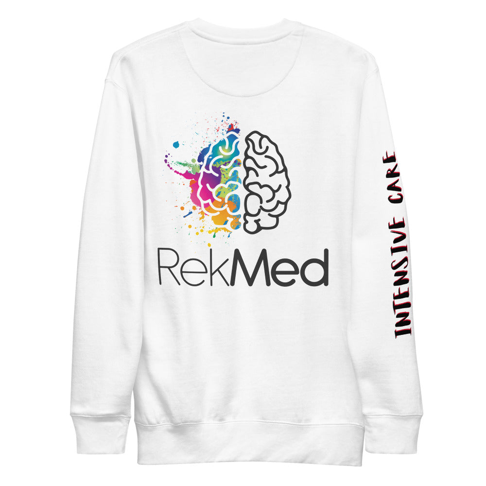 It's a Great Day to Save Lives Intensive Care Unisex Fleece Pullover